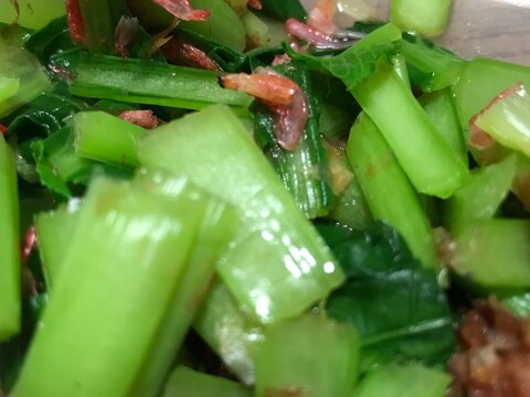 小松菜と桜海老のおひたし